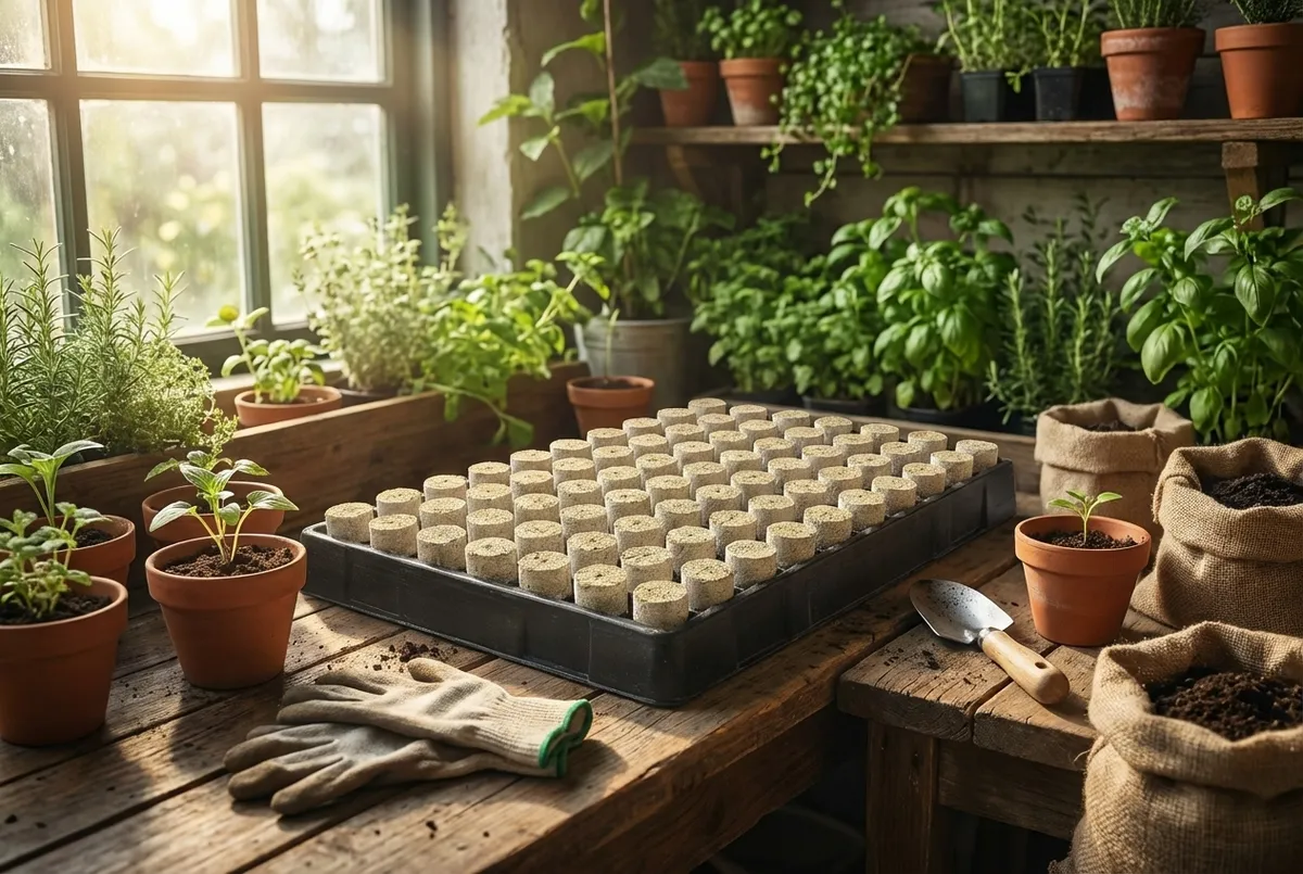 Rockwool Plugs Tray 104 cells