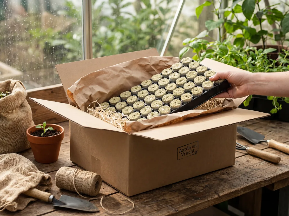 Transport box for horticulture products